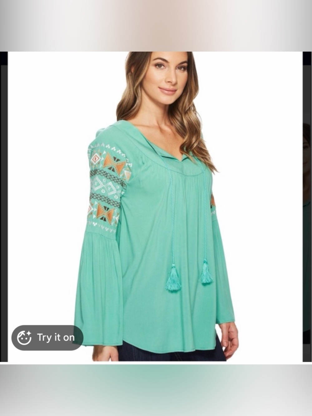 Ariat Julietta blouse New with Tas Size L